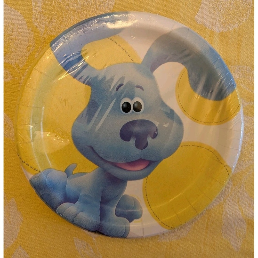Blue's Clues 8 Paper Plates 8inch